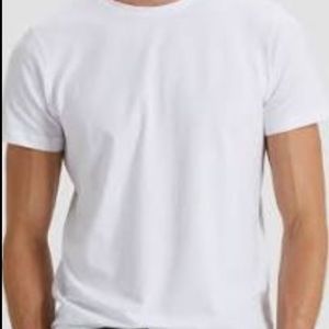 Plain white t shirt